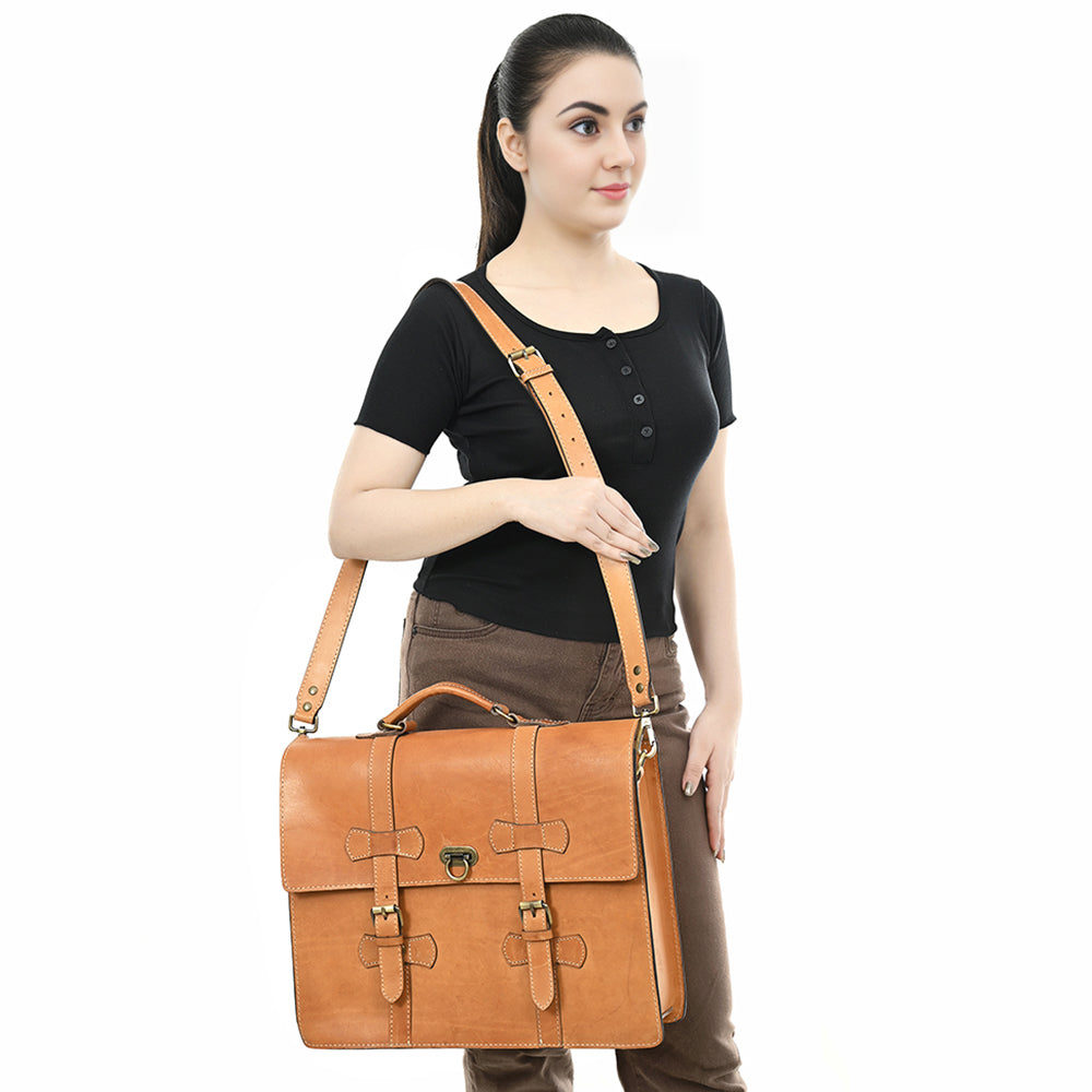 American Darling Genuine Leather Tote