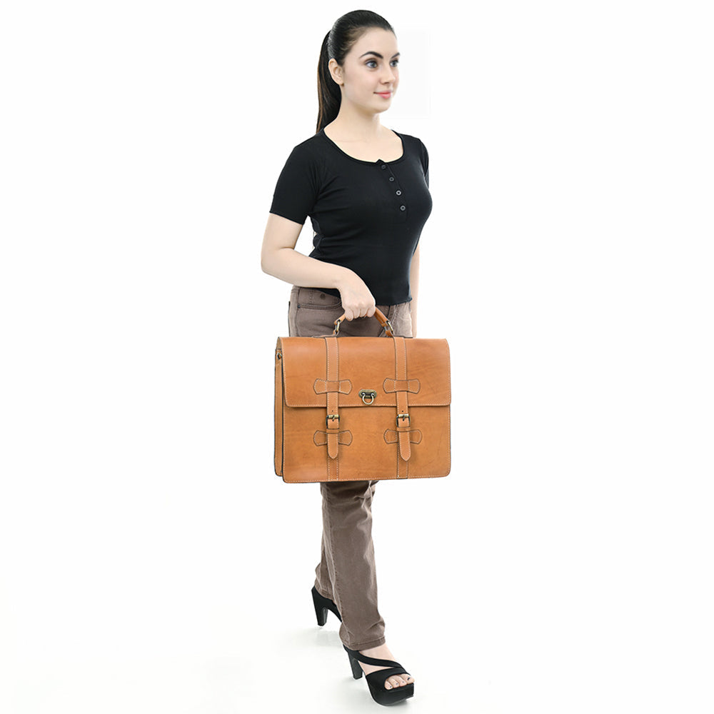 American Darling Genuine Leather Tote