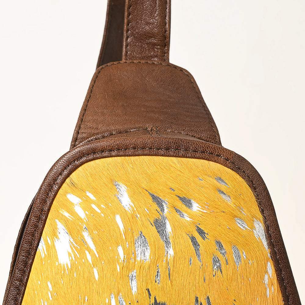 American Darling Sling Hand Tooled Saddle Blanket Genuine Leather
