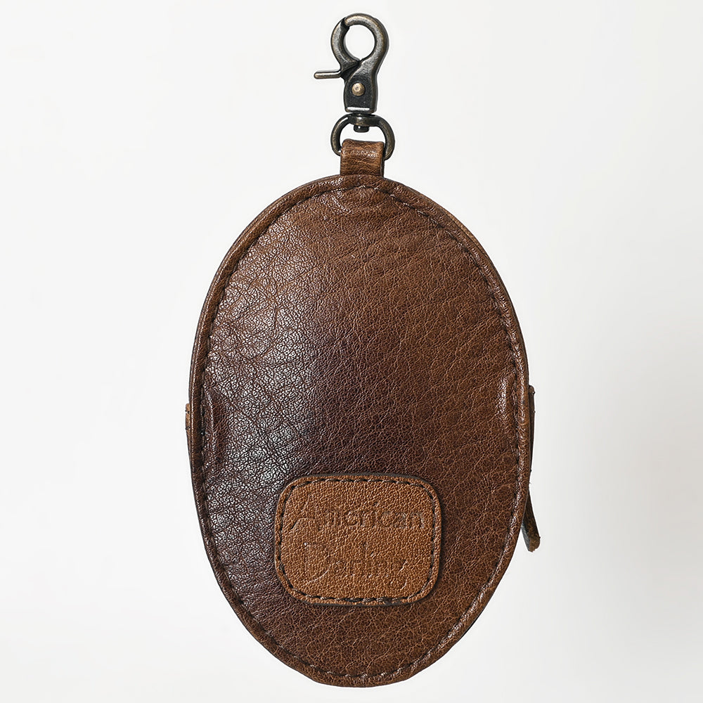 American Darling Hand-Tooled Genuine Leather Bag