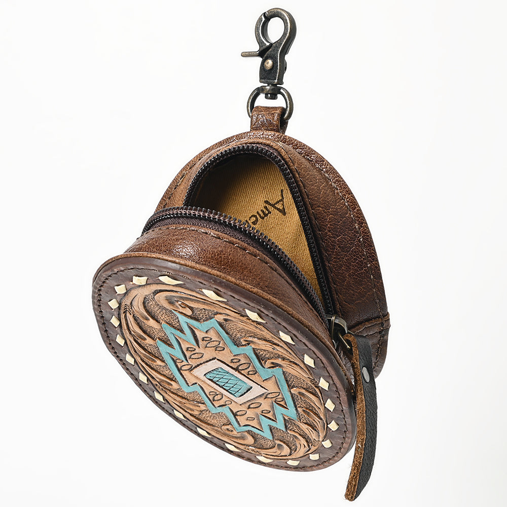 American Darling Hand-Tooled Genuine Leather Bag