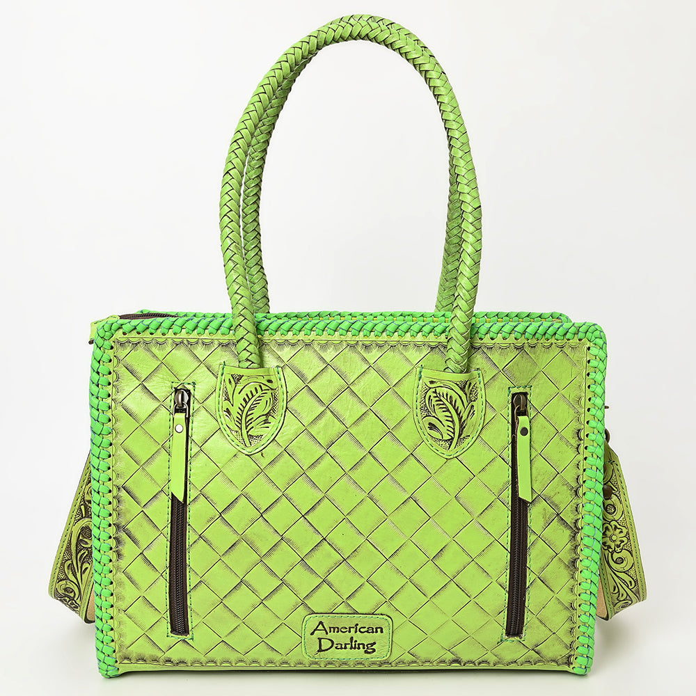 American Darling Western Tote Bag – Hand-Tooled Genuine Leather, Durable Build & Everyday Carry Design