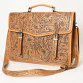 American Darling Hand-Tooled Genuine Leather Tote