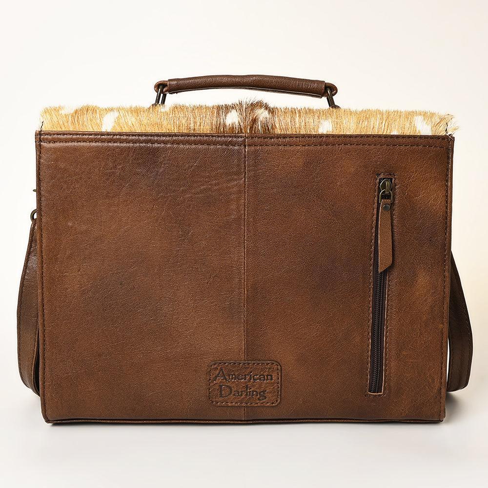 American Darling Hair-On Genuine Leather Crossbody Bag