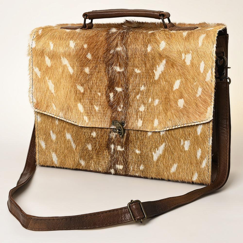 American Darling Hair-On Genuine Leather Crossbody Bag