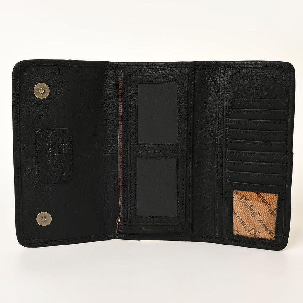 American Darling Crocodile Embossed Genuine Leather Wallet