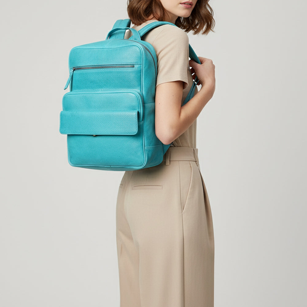 American Darling Backpack Western Genuine Leather Handcrafted Multi Pocket Rucksack Daypack with YKK Zipper