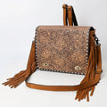 American Darling Hand-Tooled Genuine Leather Crossbody Bag