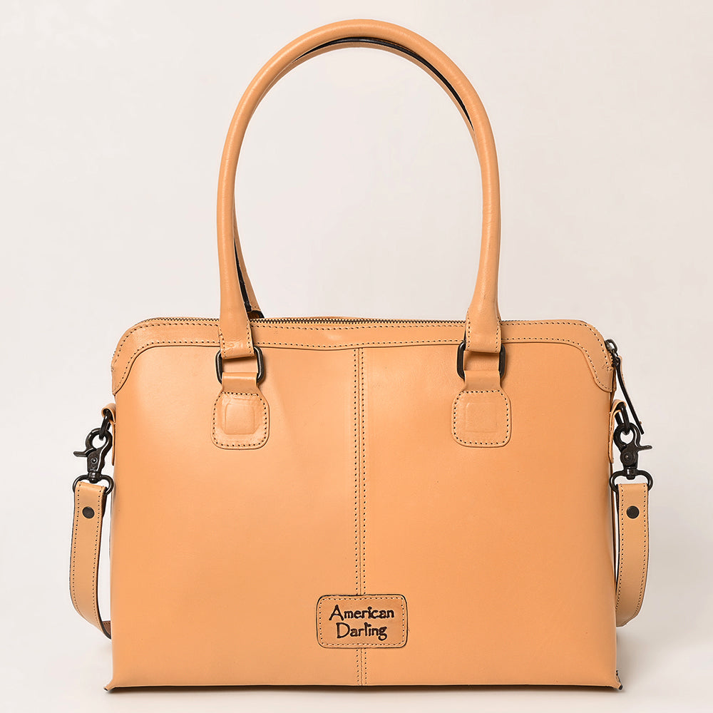 American Darling Hand-Tooled Genuine Leather Bag