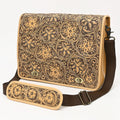American Darling Hand-Tooled Genuine Leather Crossbody Bag