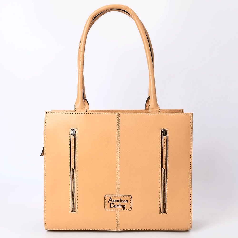 American Darling Hand-Tooled Genuine Leather Bag