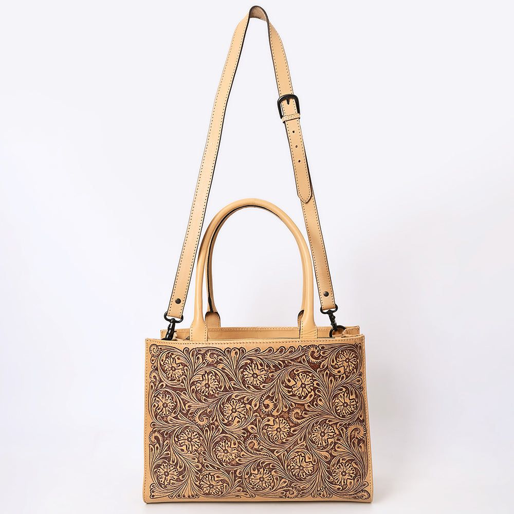 American Darling Tote Hand Tooled Genuine Leather Western Women Bag Handbag Purse | Travel Bags College Casual