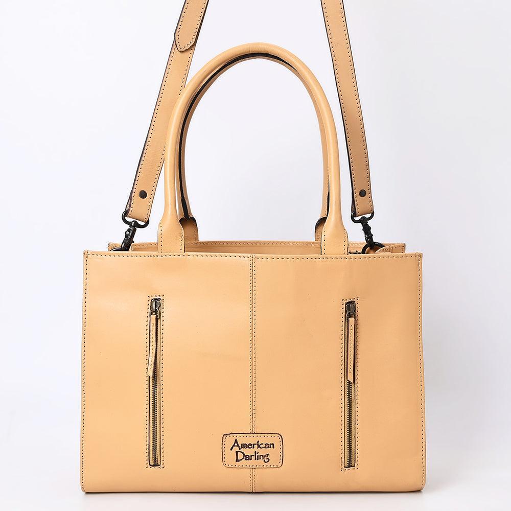 American Darling Hand-Tooled Genuine Leather Bag