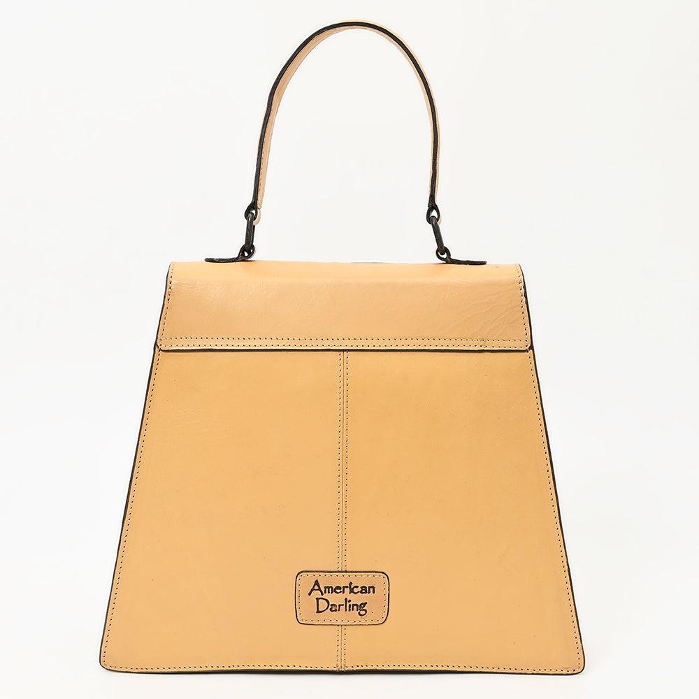 American Darling Hand-Tooled Genuine Leather Tote