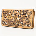American Darling Wallet Hand Tooled Genuine Leather
