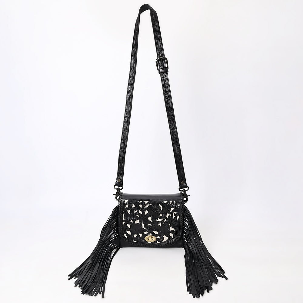 American Darling Small Crossbody Hand Tooled Genuine Leather