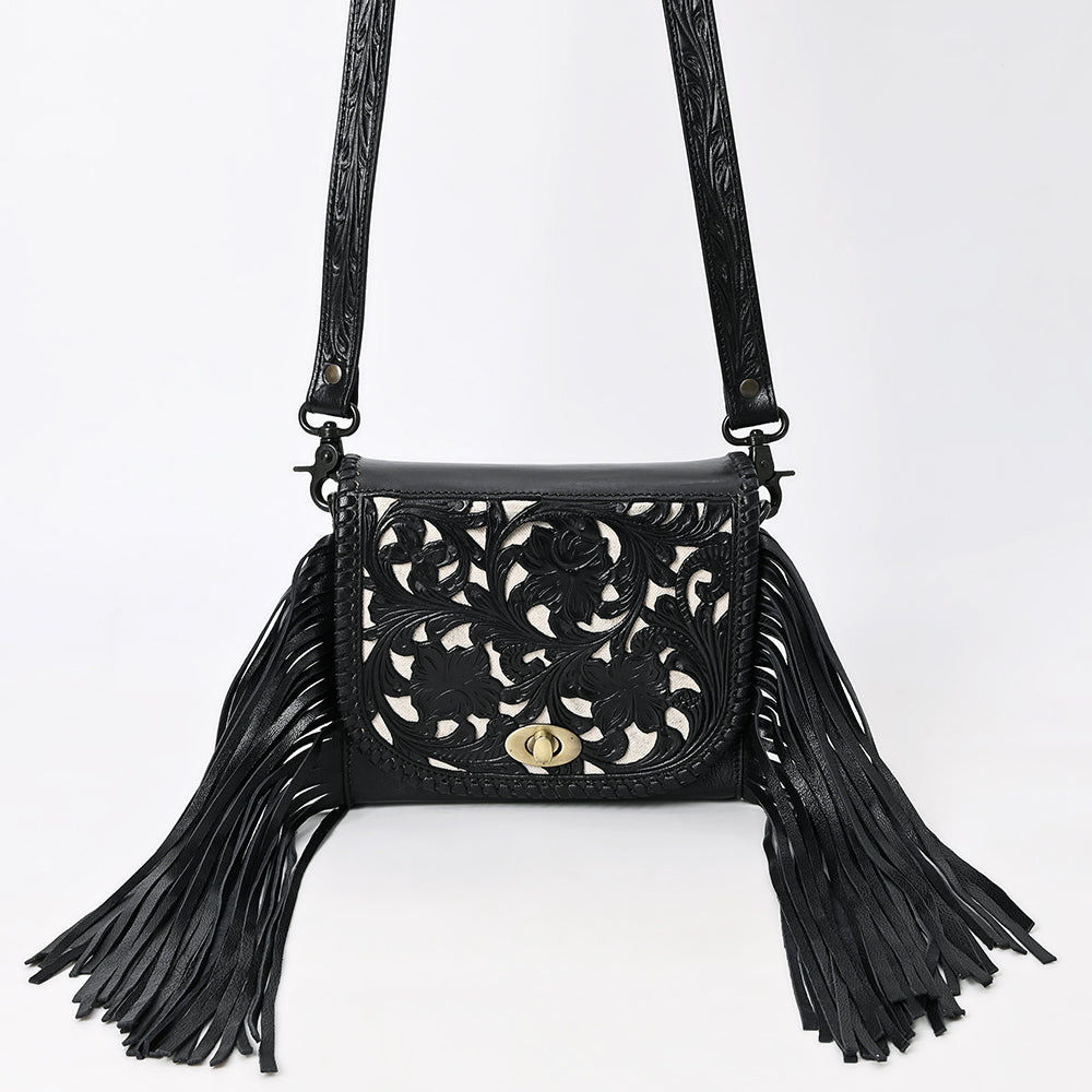 American Darling Small Crossbody Beautifully Hand Tooled Genuine Leather Women Bag Western Handbag Purse