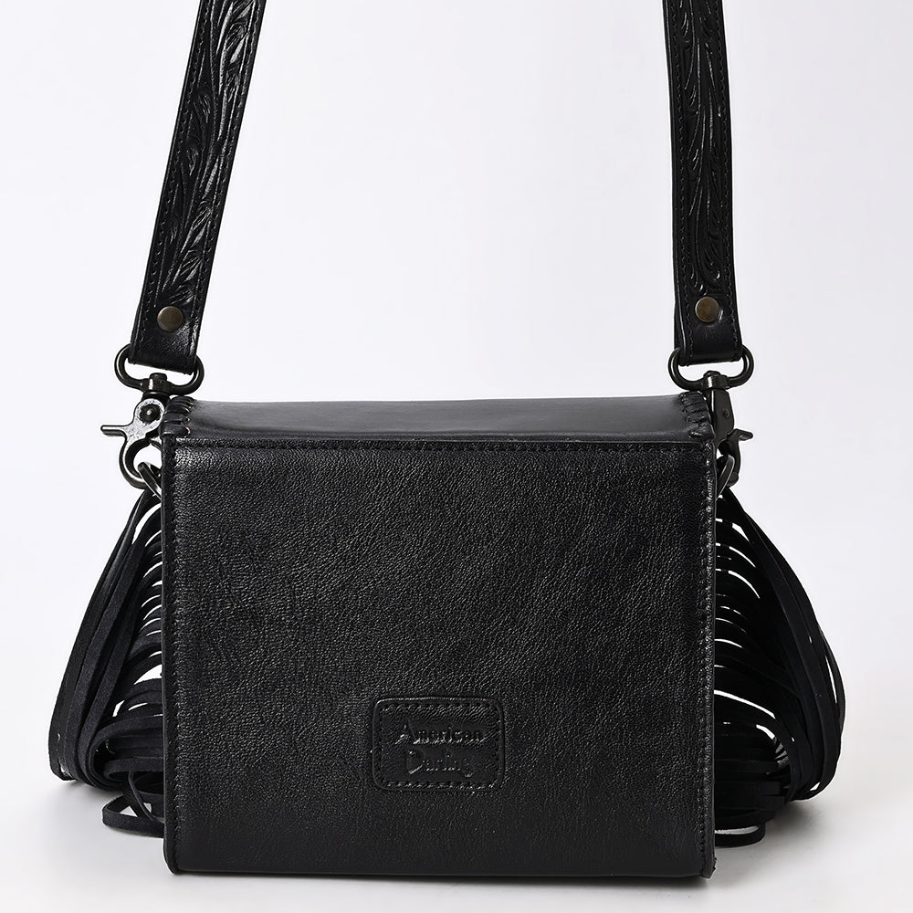 American Darling Small Crossbody Hand Tooled Genuine Leather