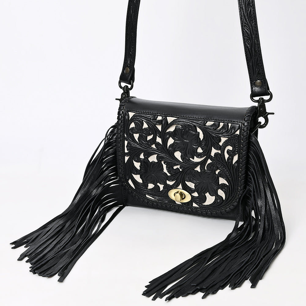 American Darling Small Crossbody Beautifully Hand Tooled Genuine Leather Women Bag Western Handbag Purse