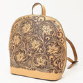 American Darling Hand-Tooled Genuine Leather Backpack