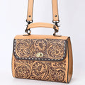 American Darling Hand-Tooled Genuine Leather Tote