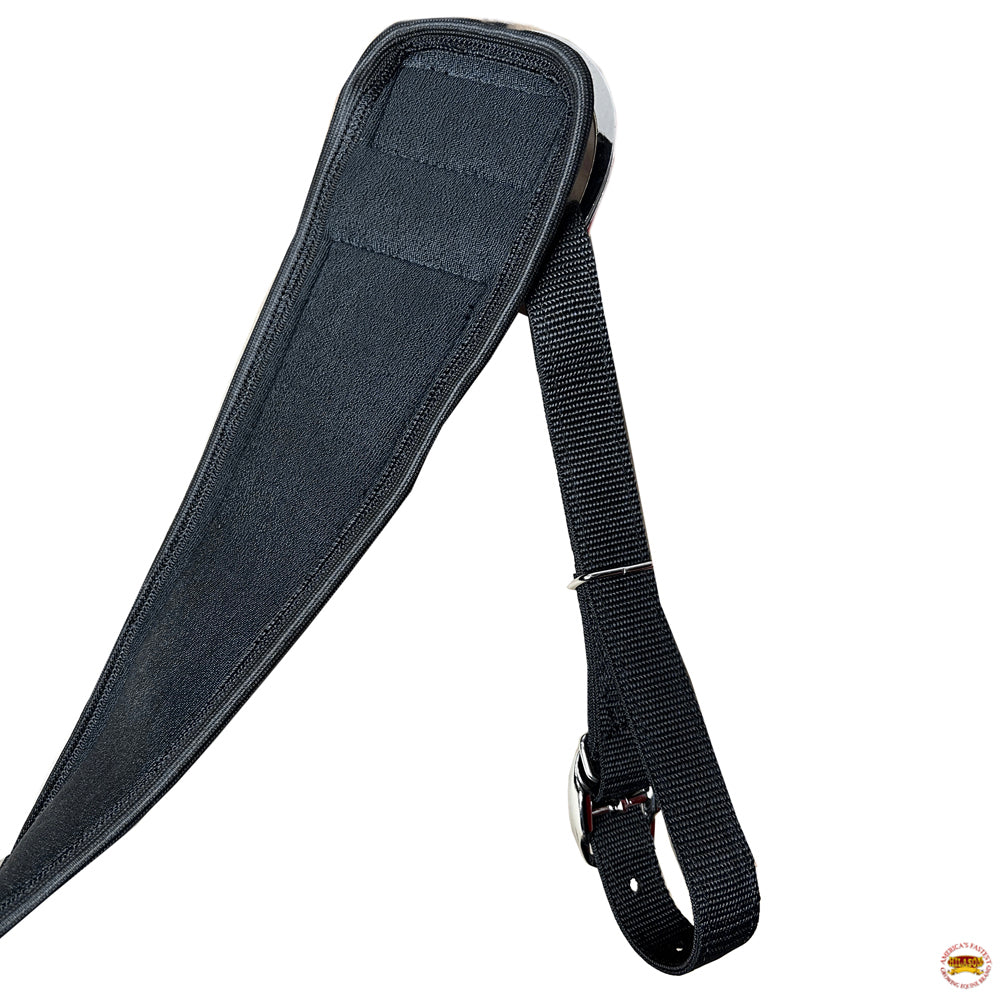 HILASON Western Horse Tack Neoprene Nylon Breast Collar Black |Nylon | Collars For Horses Set