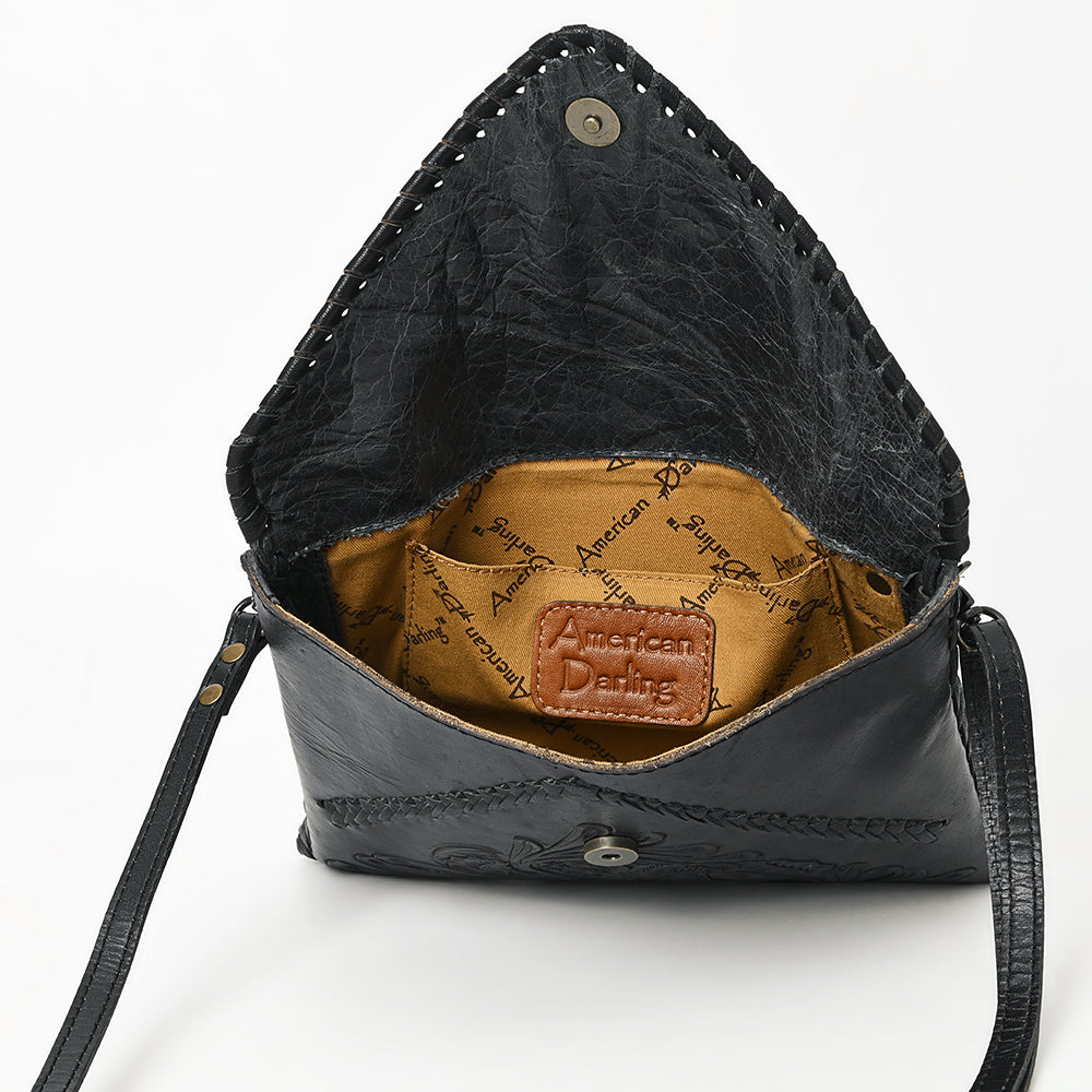 American Darling Envelope Hand Tooled Genuine Leather