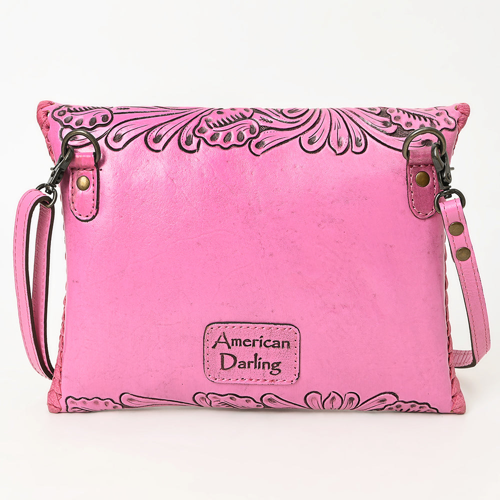 American Darling Envelope Hand Tooled Genuine Leather
