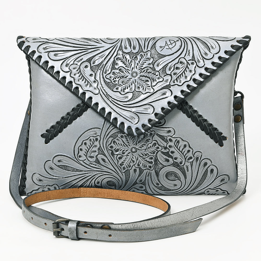 American Darling Envelope Hand Tooled Genuine Leather