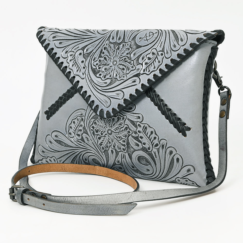 American Darling Envelope Hand Tooled Genuine Leather