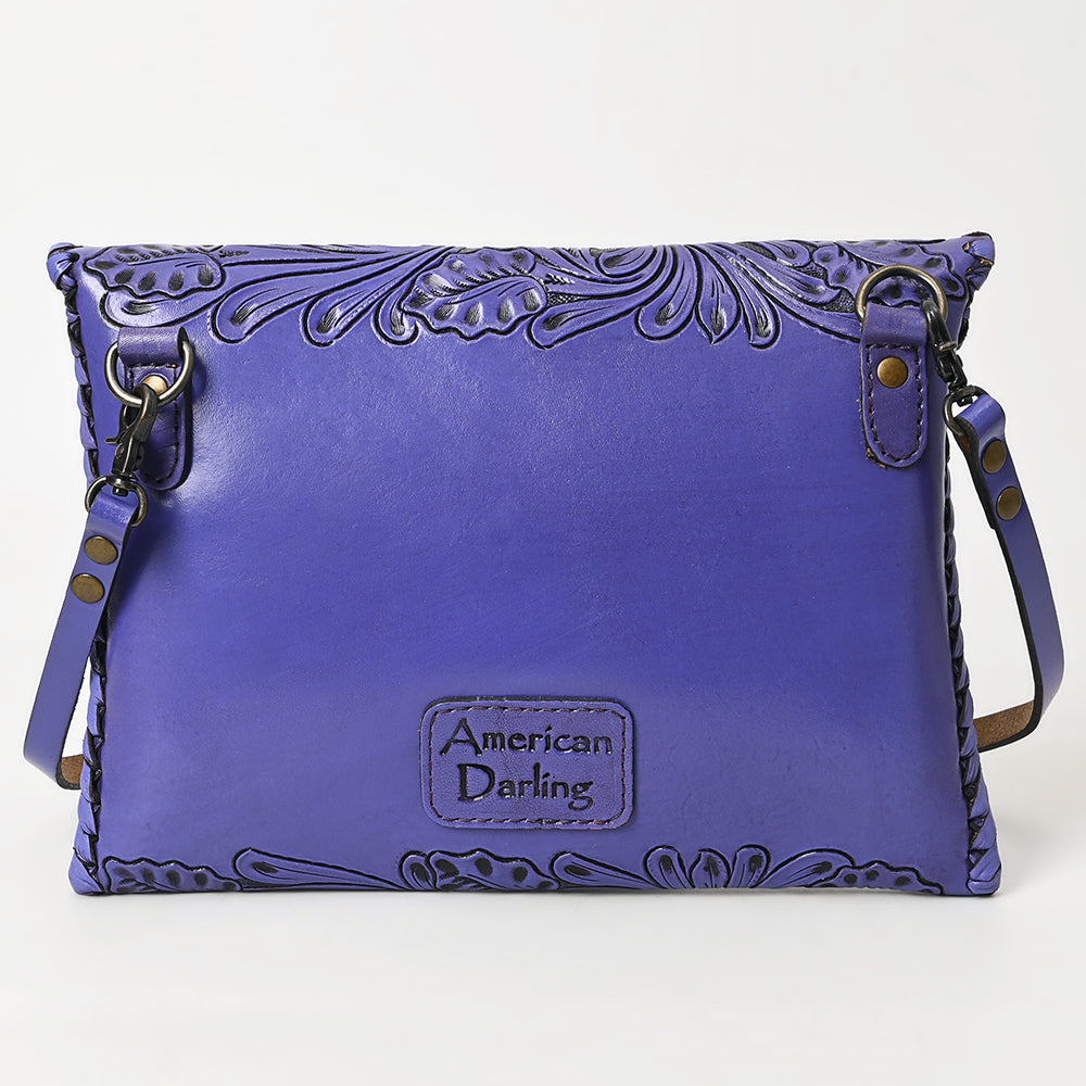 American Darling Envelope Hand Tooled Genuine Leather