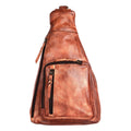 Never Mind Sling Vintage Handmade Genuine Cowhide Leather