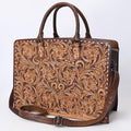 American Darling Hand-Tooled Genuine Leather Crossbody Bag