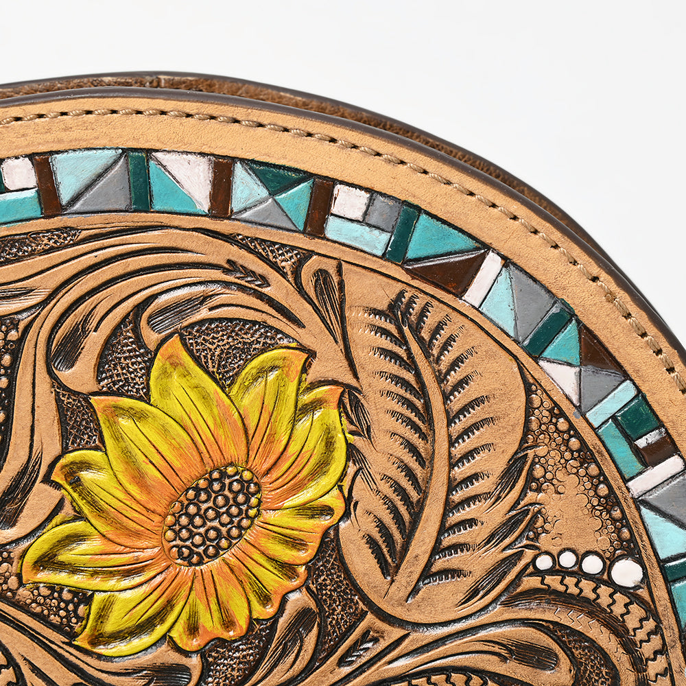 American Darling Hand Tooled Genuine Leather