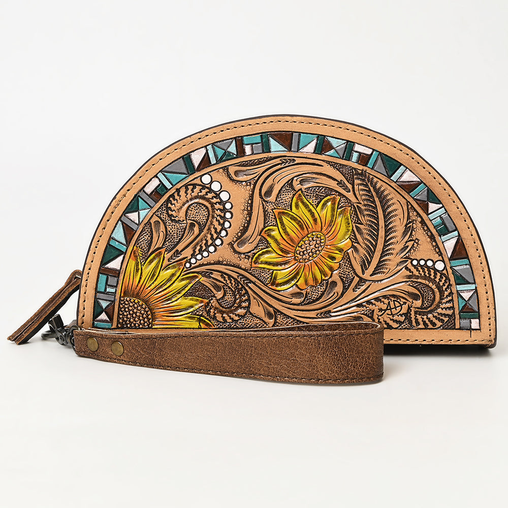 American Darling Hand Tooled Genuine Leather
