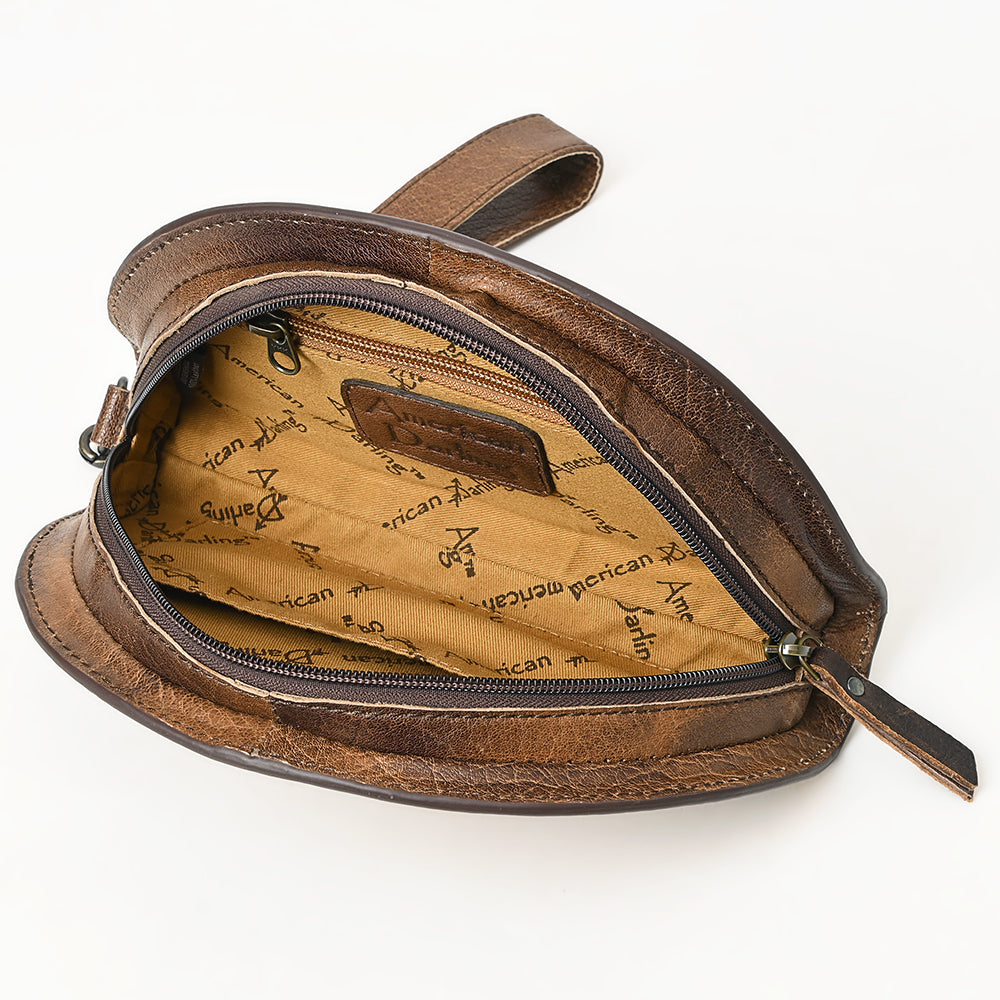 American Darling Hand Tooled Genuine Leather