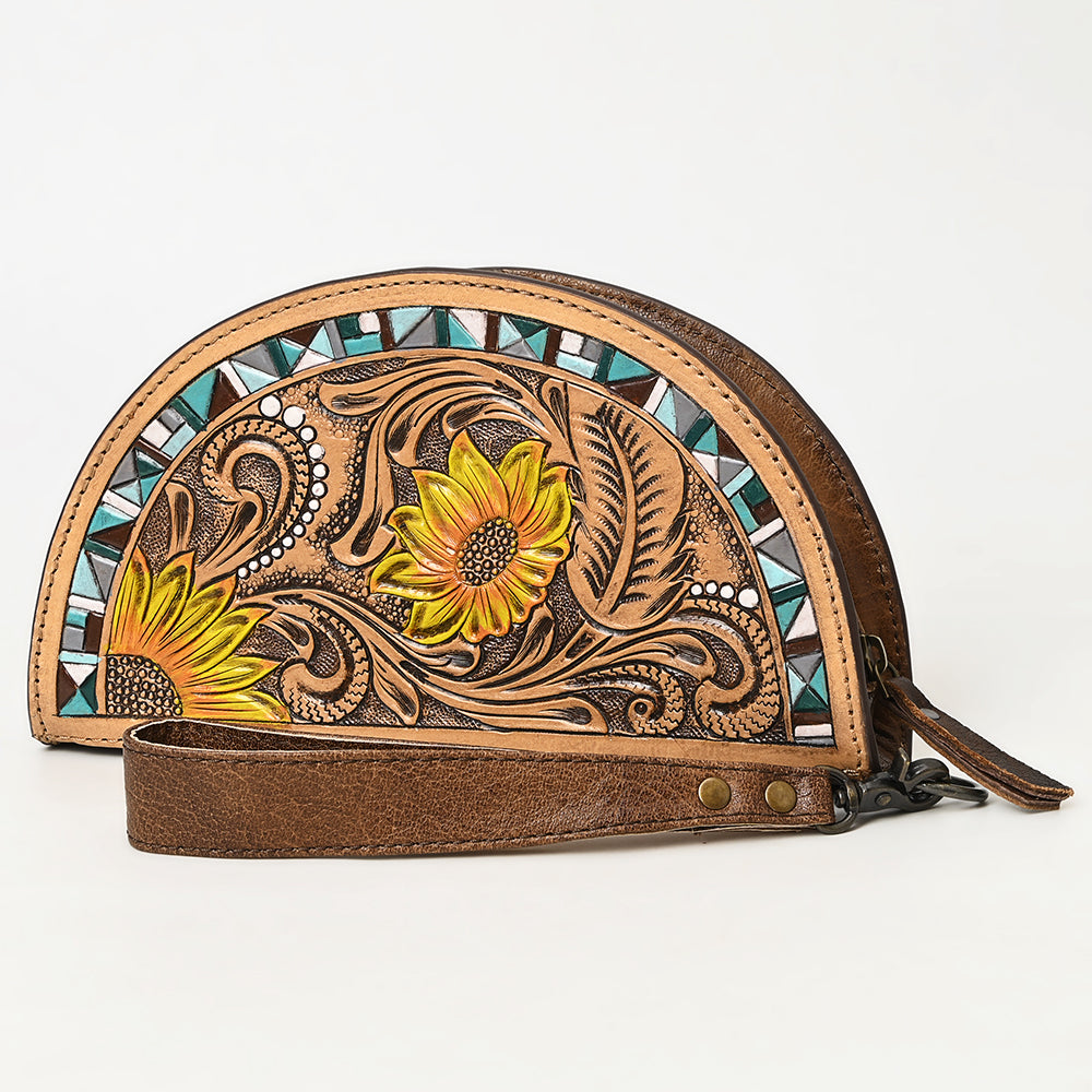 American Darling Hand Tooled Genuine Leather