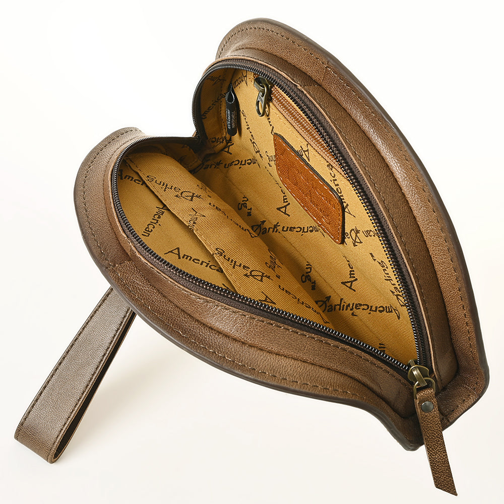 American Darling Hand Tooled Genuine Leather