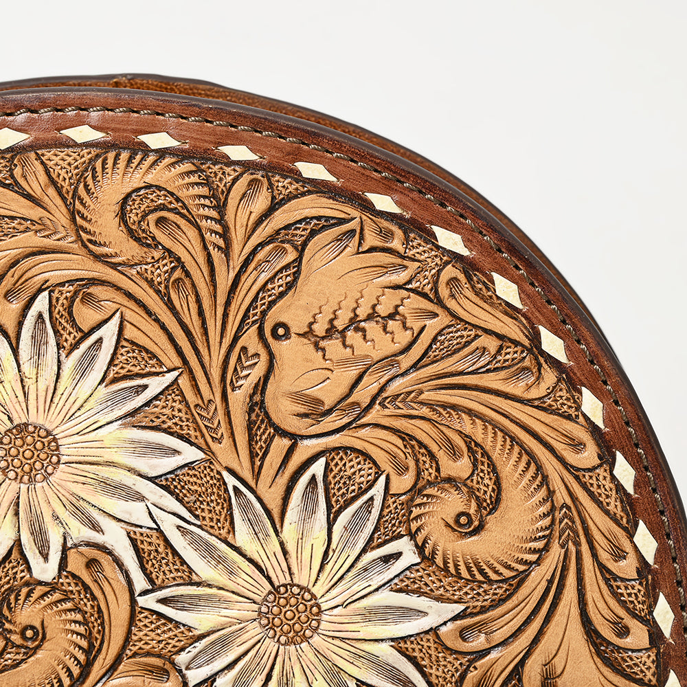 American Darling Hand Tooled Genuine Leather