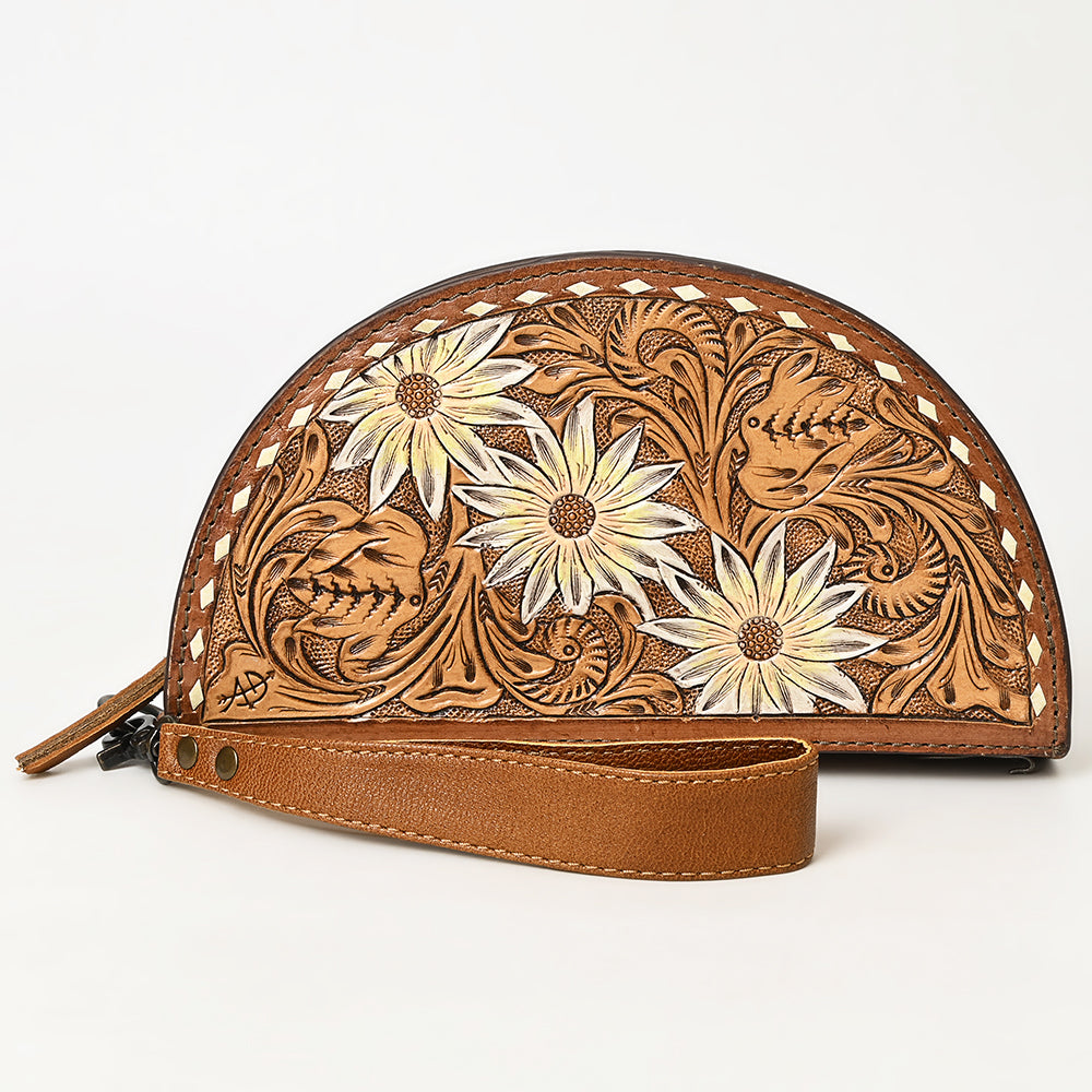 American Darling Hand Tooled Genuine Leather