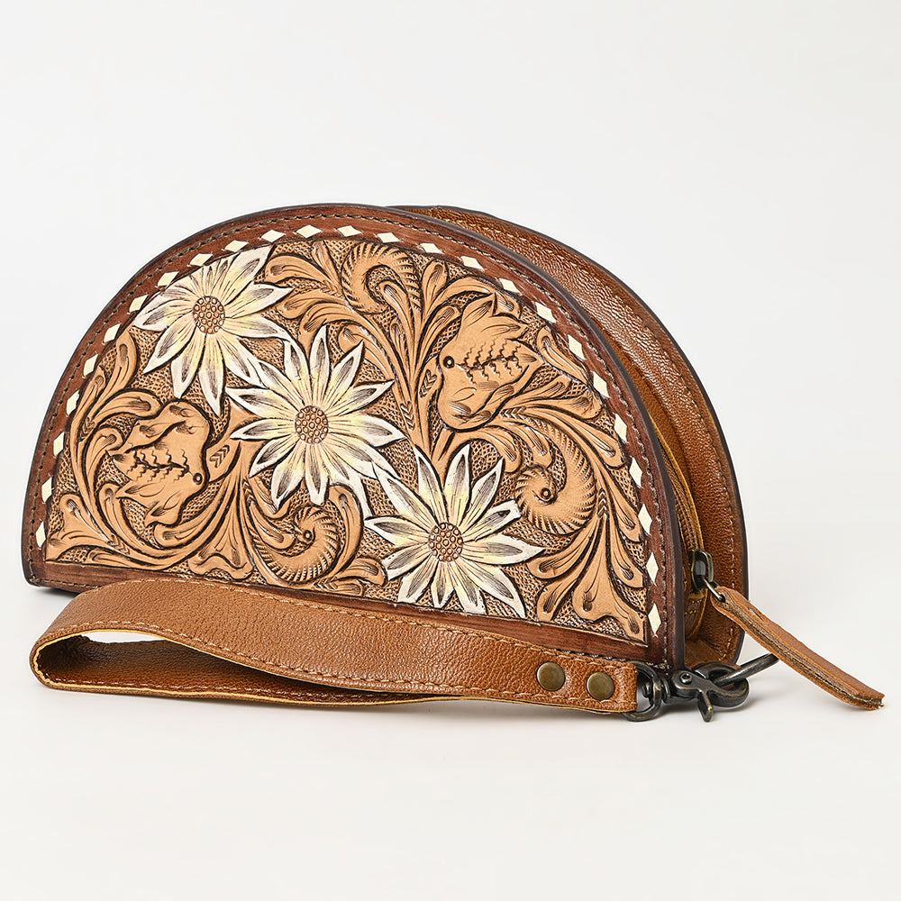 American Darling Hand Tooled Genuine Leather