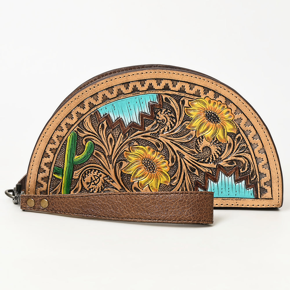 American Darling Hand Tooled Genuine Leather