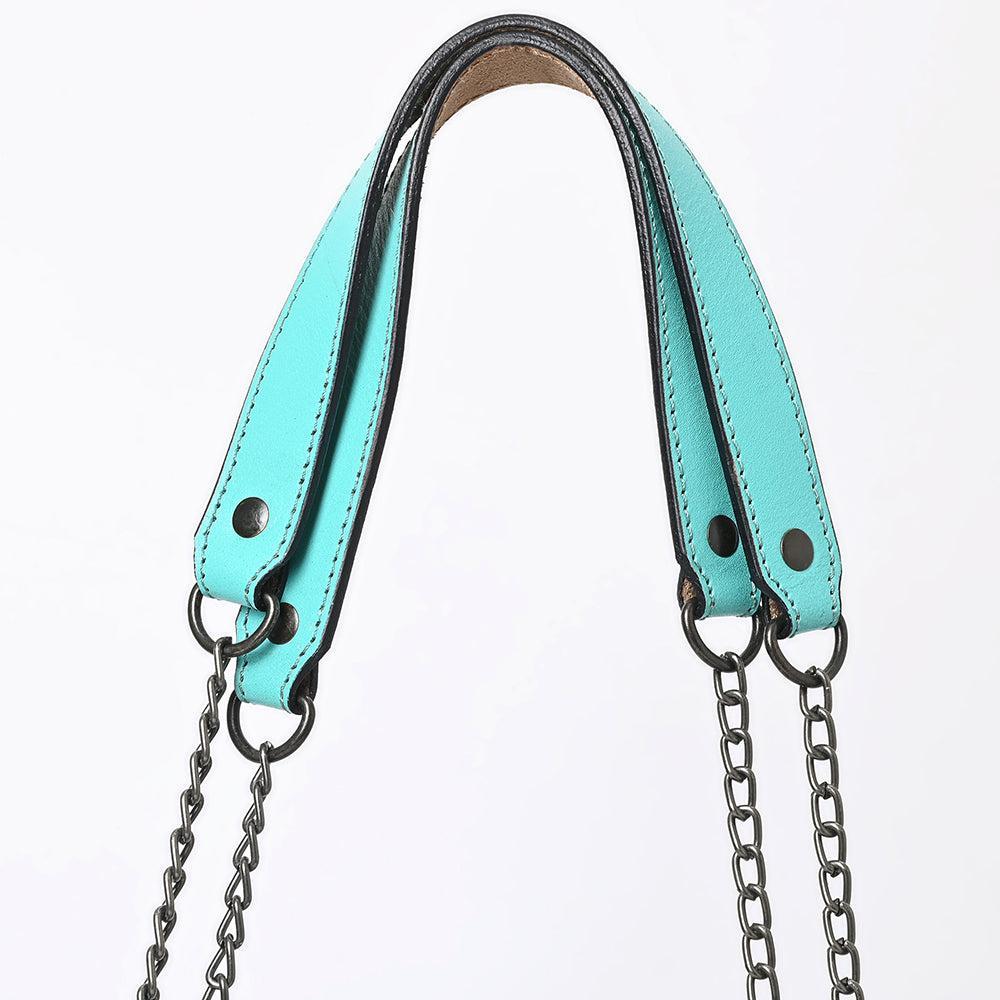 American Darling Crossbody Hand Tooled Genuine Leather