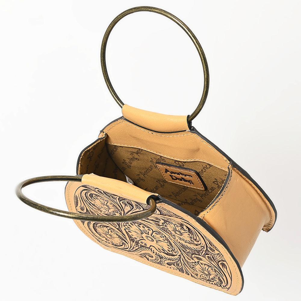 American Darling Hand-Tooled Genuine Leather Clutch