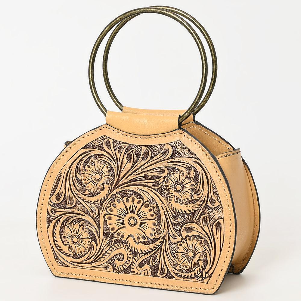 American Darling Hand-Tooled Genuine Leather Clutch