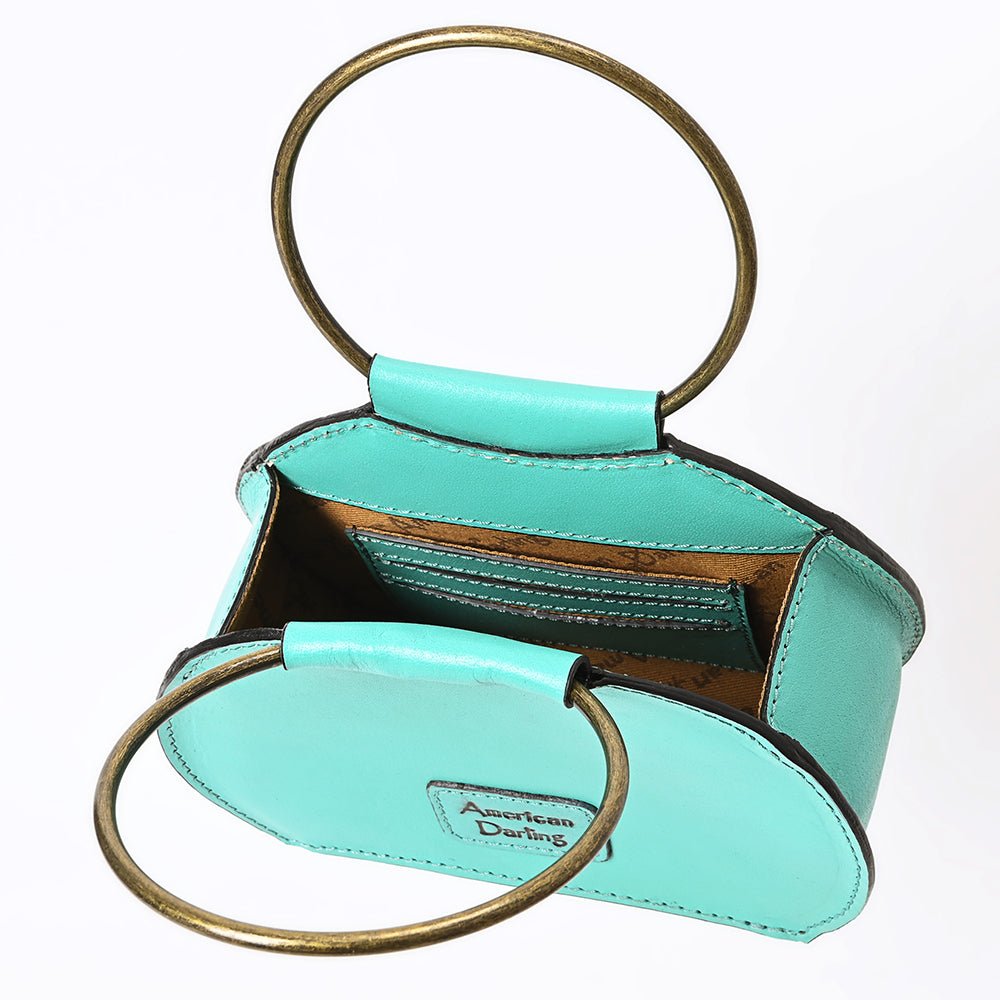 Clutch Hand Tooled Genuine Leather