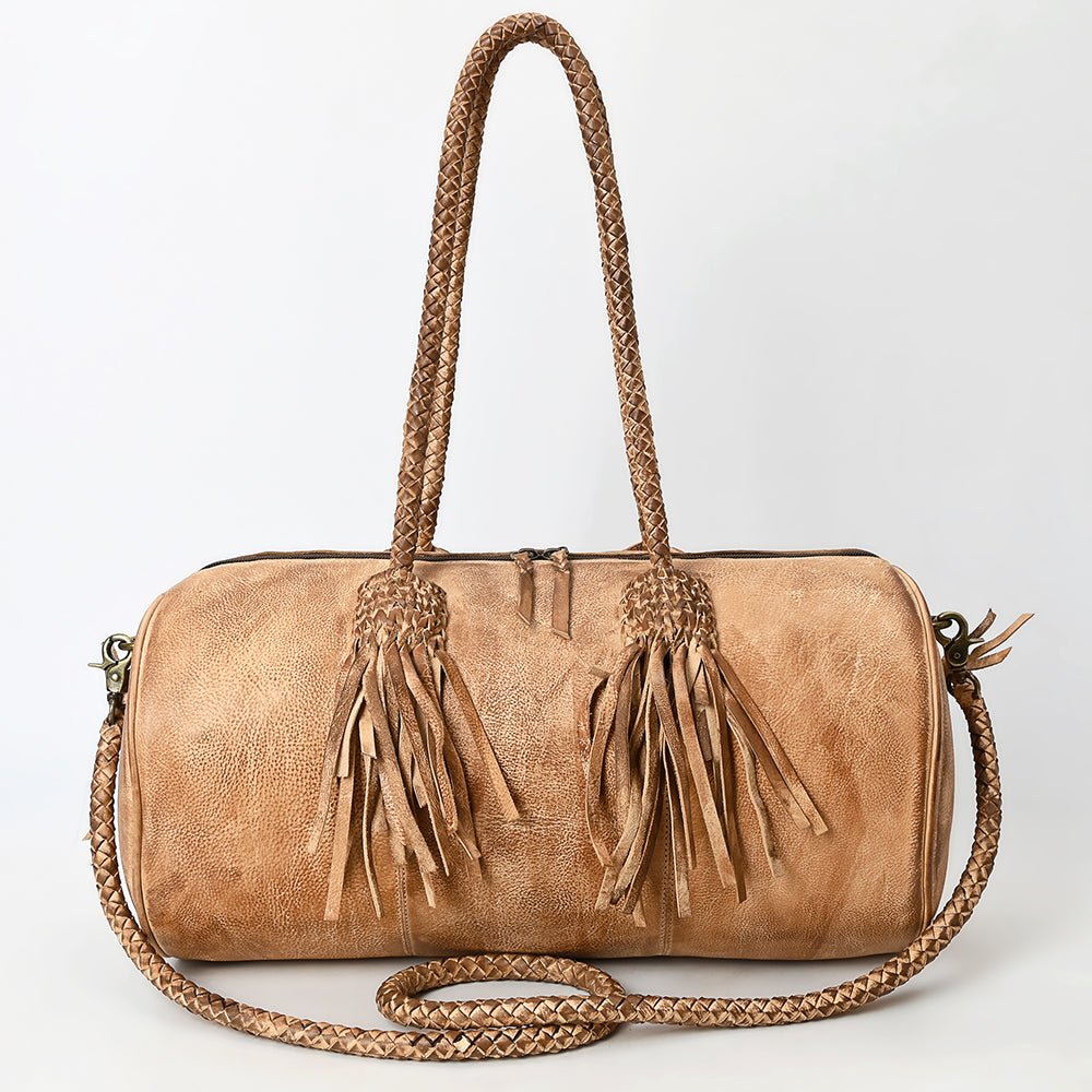 Never Mind Duffel Genuine Leather women bag western Bag