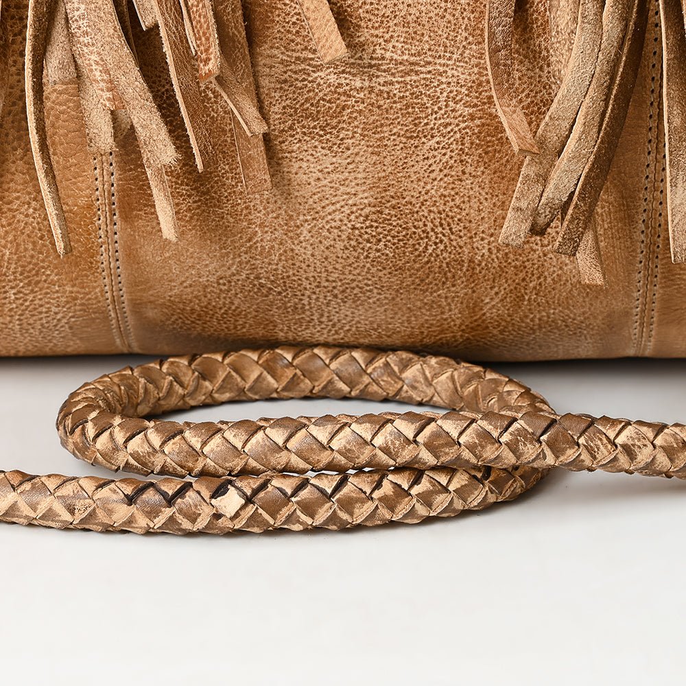 Never Mind Duffel Genuine Leather women bag western Bag