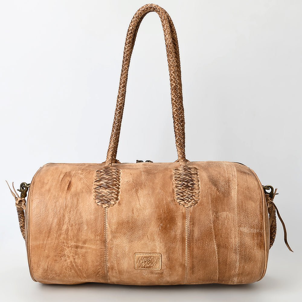 Never Mind Duffel Genuine Leather women bag western Bag