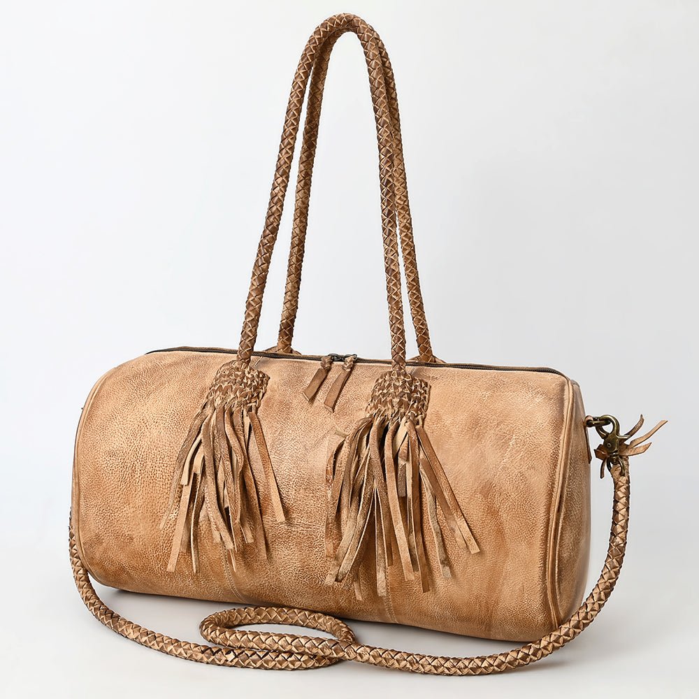 Never Mind Duffel Genuine Leather women bag western Bag